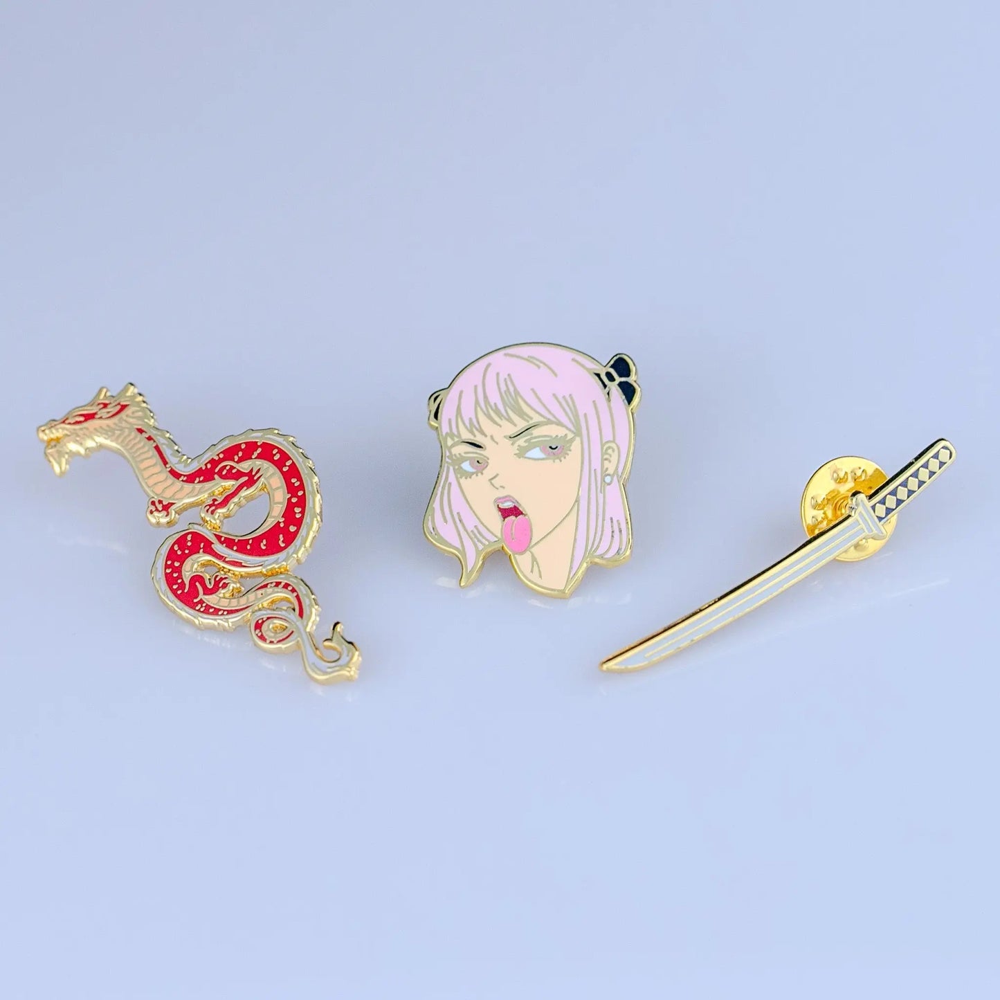 The Spirit Enamel Pin Set Signum