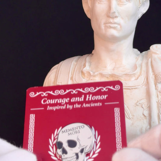 Memento Mori Enamel Pin