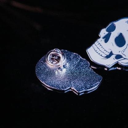 Memento Mori Enamel Pin Signum