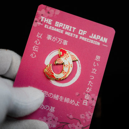 The Japanese Elements Enamel Pin Set Signum