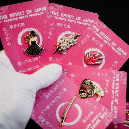 JDM Enamel Pin Set Signum