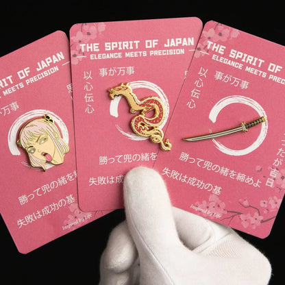 The Spirit Enamel Pin Set Signum