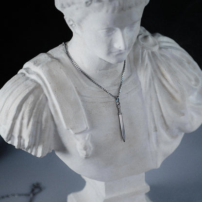 Roman Gladius Necklace – Stainless Steel Sword Signum